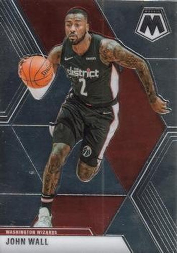 #122 John Wall - Washington Wizards - 2019-20 Panini Mosaic Basketball