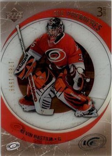 #122 Kevin Nastiuk - Carolina Hurricanes - 2005-06 Upper Deck Ice Hockey