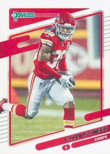 #122 L'Jarius Sneed - Kansas City Chiefs - 2021 Donruss Football