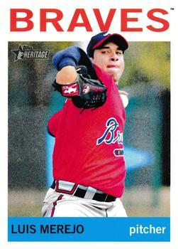 #122 Luis Merejo - GCL Braves - 2013 Topps Heritage Minor League Baseball