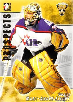 #122 Marc-Andre Fleury - Cape Breton Screaming Eagles - 2004-05 In The Game Heroes and Prospects Hockey