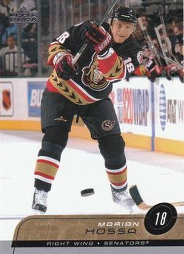#122 Marian Hossa - Ottawa Senators - 2002-03 Upper Deck Hockey