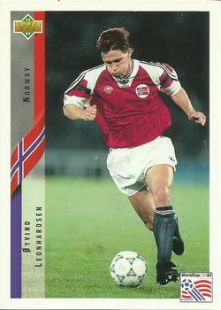 #122 ¯yvind Leonhardsen - Norway - 1994 Upper Deck World Cup Contenders English/Spanish Soccer