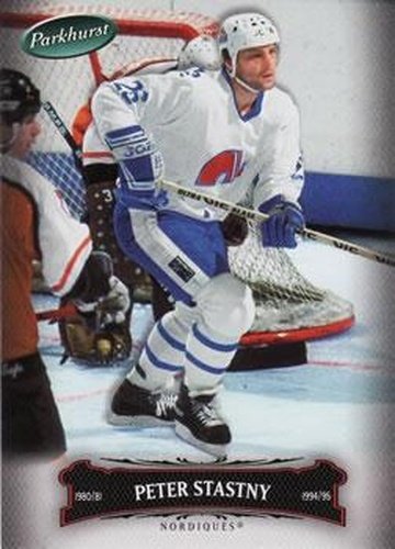 #122 Peter Stastny - Quebec Nordiques - 2006-07 Parkhurst Hockey