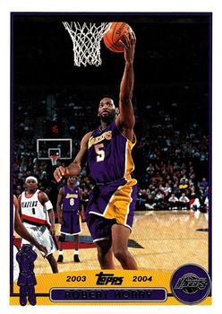 #122 Robert Horry - Los Angeles Lakers - 2003-04 Topps Basketball