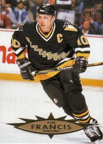 #122 Ron Francis - Pittsburgh Penguins - 1995-96 Ultra Hockey
