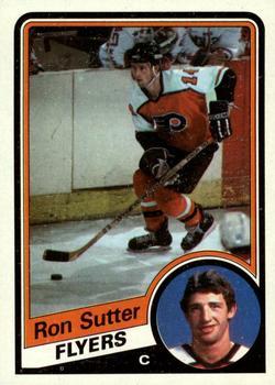 #122 Ron Sutter - Philadelphia Flyers - 1984-85 Topps Hockey