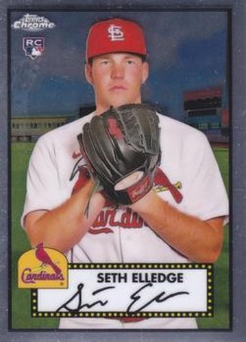 #122 Seth Elledge - St. Louis Cardinals - 2021 Topps Chrome Platinum Anniversary Baseball