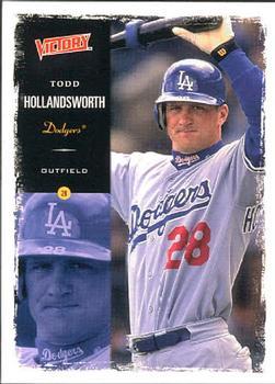#122 Todd Hollandsworth - Los Angeles Dodgers - 2000 Upper Deck Victory Baseball