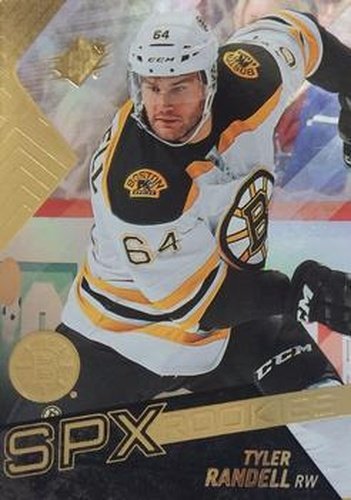 #122 Tyler Randell - Boston Bruins - 2015-16 SPx Hockey