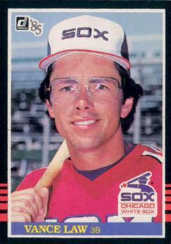 #122 Vance Law - Chicago White Sox - 1985 Donruss Baseball