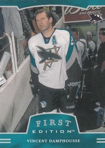#122 Vincent Damphousse - San Jose Sharks - 2002-03 Be a Player First Edition Hockey