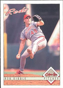 #122 Rob Dibble - Cincinnati Reds - 1993 O-Pee-Chee Baseball