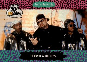 #122 Heavy D. & the Boyz - 1991 Pro Set Yo! MTV Raps