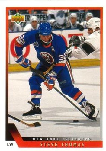 #122 Steve Thomas - New York Islanders - 1993-94 Upper Deck Hockey