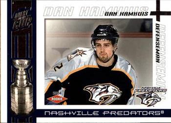 #122 Dan Hamhuis - Nashville Predators - 2003-04 Pacific Quest for the Cup Hockey