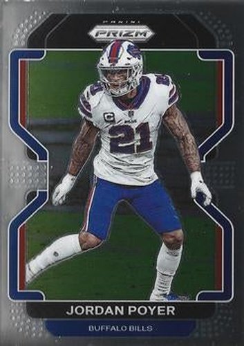 #122 Jordan Poyer - Buffalo Bills - 2021 Panini Prizm Football