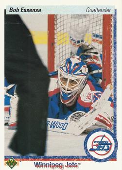 #122 Bob Essensa - Winnipeg Jets - 1990-91 Upper Deck Hockey