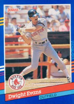 #122 Dwight Evans - Boston Red Sox - 1991 Donruss Baseball