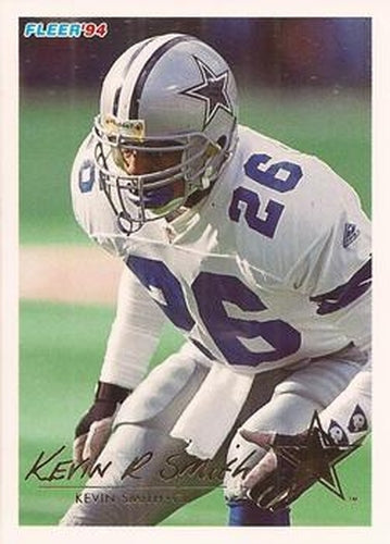 #122 Kevin Smith - Dallas Cowboys - 1994 Fleer Football