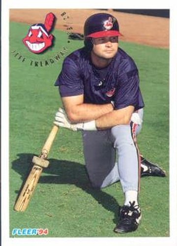#122 Jeff Treadway - Cleveland Indians - 1994 Fleer Baseball