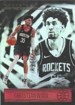 #122 Christian Wood - Houston Rockets - 2020-21 Panini Illusions Basketball