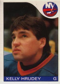 #122 Kelly Hrudey - New York Islanders - 1985-86 O-Pee-Chee Hockey