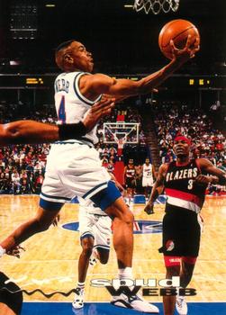 #122 Spud Webb - Sacramento Kings - 1993-94 Stadium Club Basketball