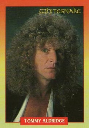 #122 Tommy Aldridge - 1991 Brockum Rock Cards