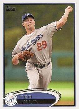 #122 Ted Lilly - Los Angeles Dodgers - 2012 Topps Baseball