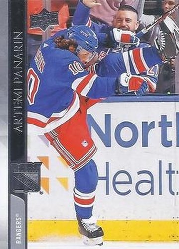 #122 Artemi Panarin - New York Rangers - 2020-21 Upper Deck Hockey