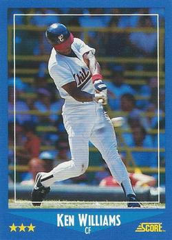 #112 Ken Williams - Chicago White Sox - 1988 Score Baseball