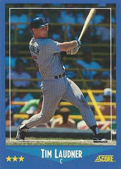 #153 Tim Laudner - Minnesota Twins - 1988 Score Baseball