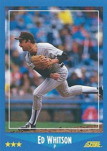 #167 Ed Whitson - San Diego Padres - 1988 Score Baseball