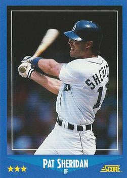 #171 Pat Sheridan - Detroit Tigers - 1988 Score Baseball