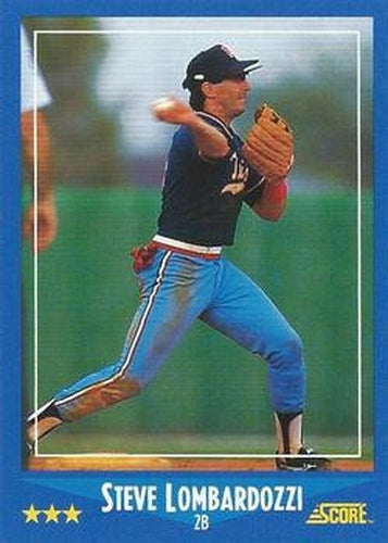 #174 Steve Lombardozzi - Minnesota Twins - 1988 Score Baseball