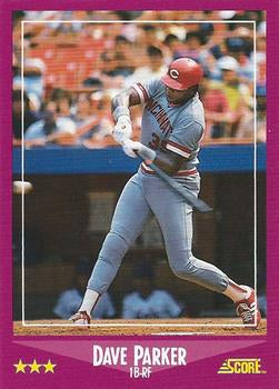 #17 Dave Parker - Cincinnati Reds - 1988 Score Baseball