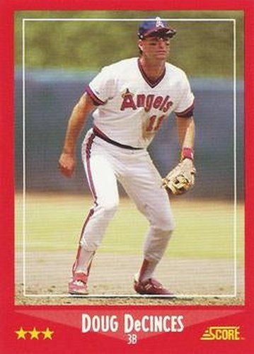 #239 Doug DeCinces - California Angels - 1988 Score Baseball