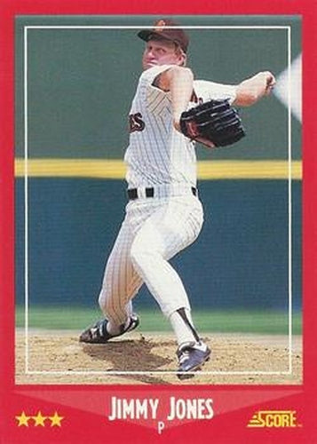 #246 Jimmy Jones - San Diego Padres - 1988 Score Baseball