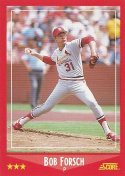 #264 Bob Forsch - St. Louis Cardinals - 1988 Score Baseball