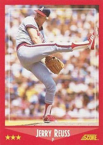 #270 Jerry Reuss - California Angels - 1988 Score Baseball