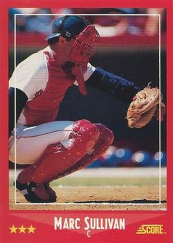 #271 Marc Sullivan - Boston Red Sox - 1988 Score Baseball