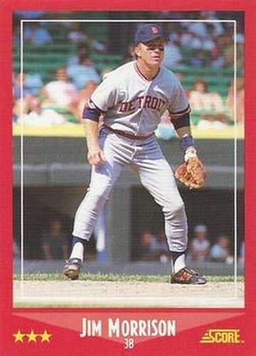 #272 Jim Morrison - Detroit Tigers - 1988 Score Baseball