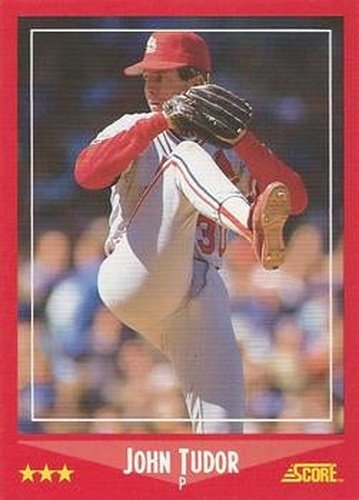 #275 John Tudor - St. Louis Cardinals - 1988 Score Baseball