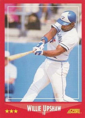#279 Willie Upshaw - Toronto Blue Jays - 1988 Score Baseball