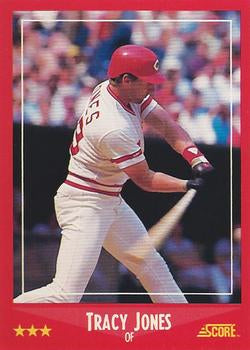 #326 Tracy Jones - Cincinnati Reds - 1988 Score Baseball