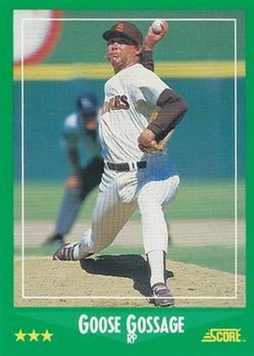 #331 Goose Gossage - San Diego Padres - 1988 Score Baseball
