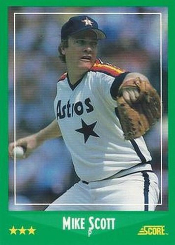 #335 Mike Scott - Houston Astros - 1988 Score Baseball