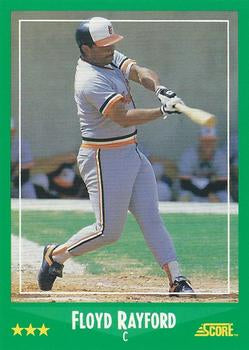 #359 Floyd Rayford - Baltimore Orioles - 1988 Score Baseball