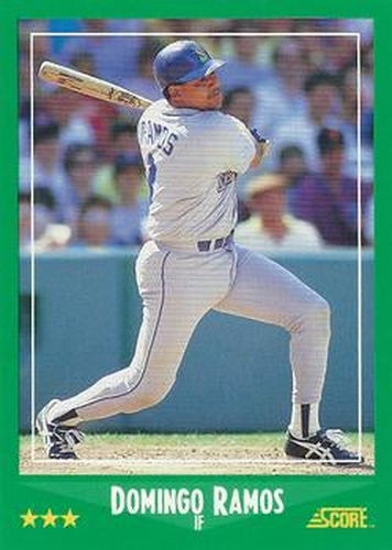 #362 Domingo Ramos - Seattle Mariners - 1988 Score Baseball